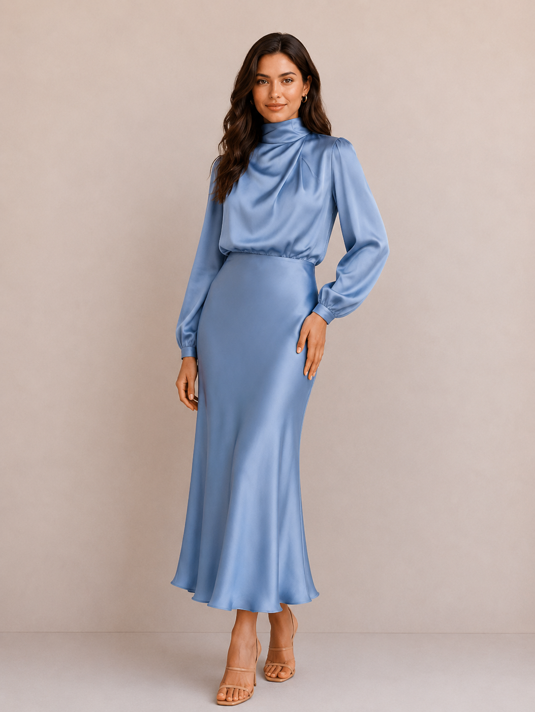 Auréa | robe satinée élégante