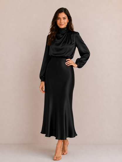 Auréa | robe satinée élégante