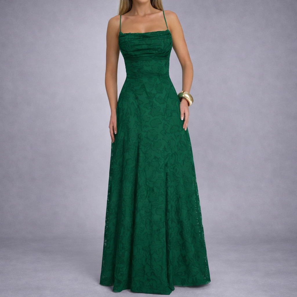 Victoire – Robe longue dos ouvert