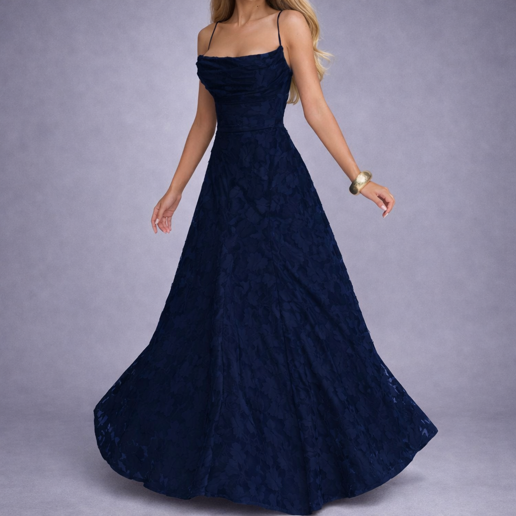Victoire – Robe longue dos ouvert