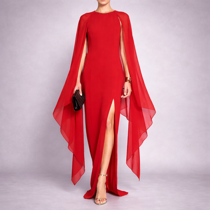 Élina – Robe longue fluide élégante