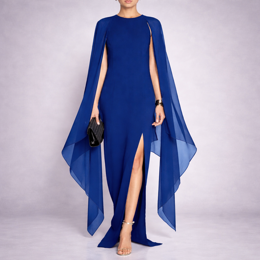 Élina – Robe longue fluide élégante