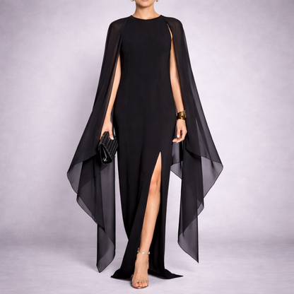 Élina – Robe longue fluide élégante