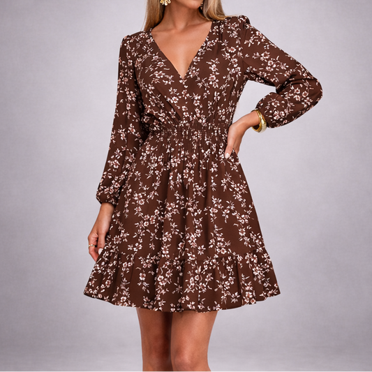 Aurélie – Robe courte florale V
