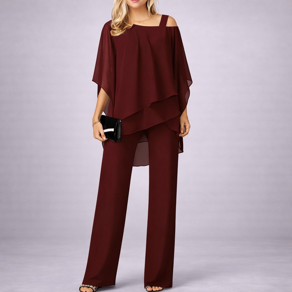 Laurine – Ensemble asymétrique élégant
