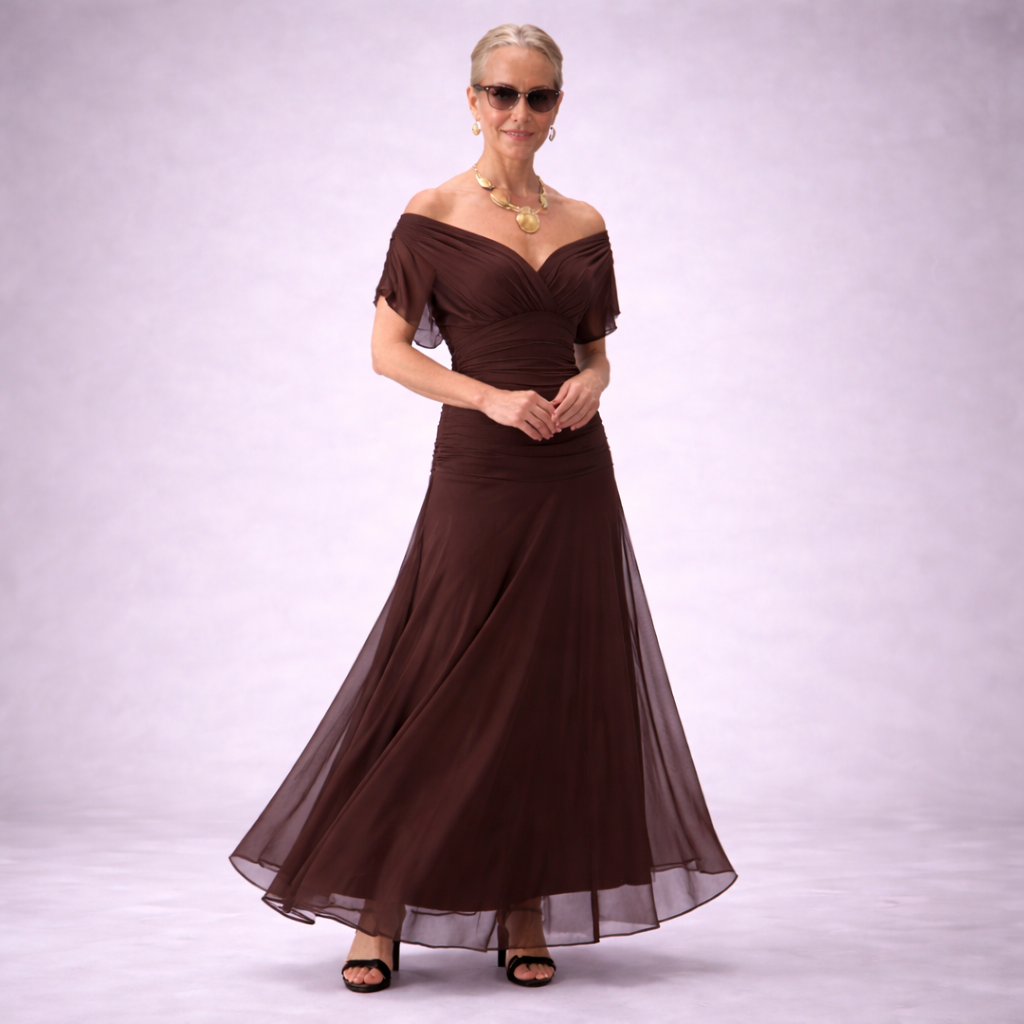 Clara – Robe verte élégante