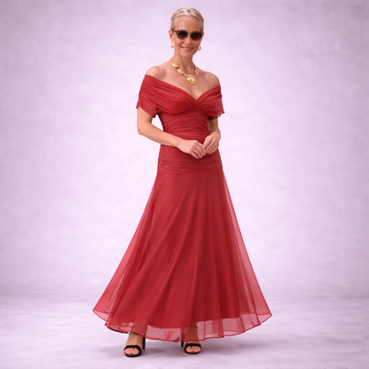 Clara – Robe verte élégante