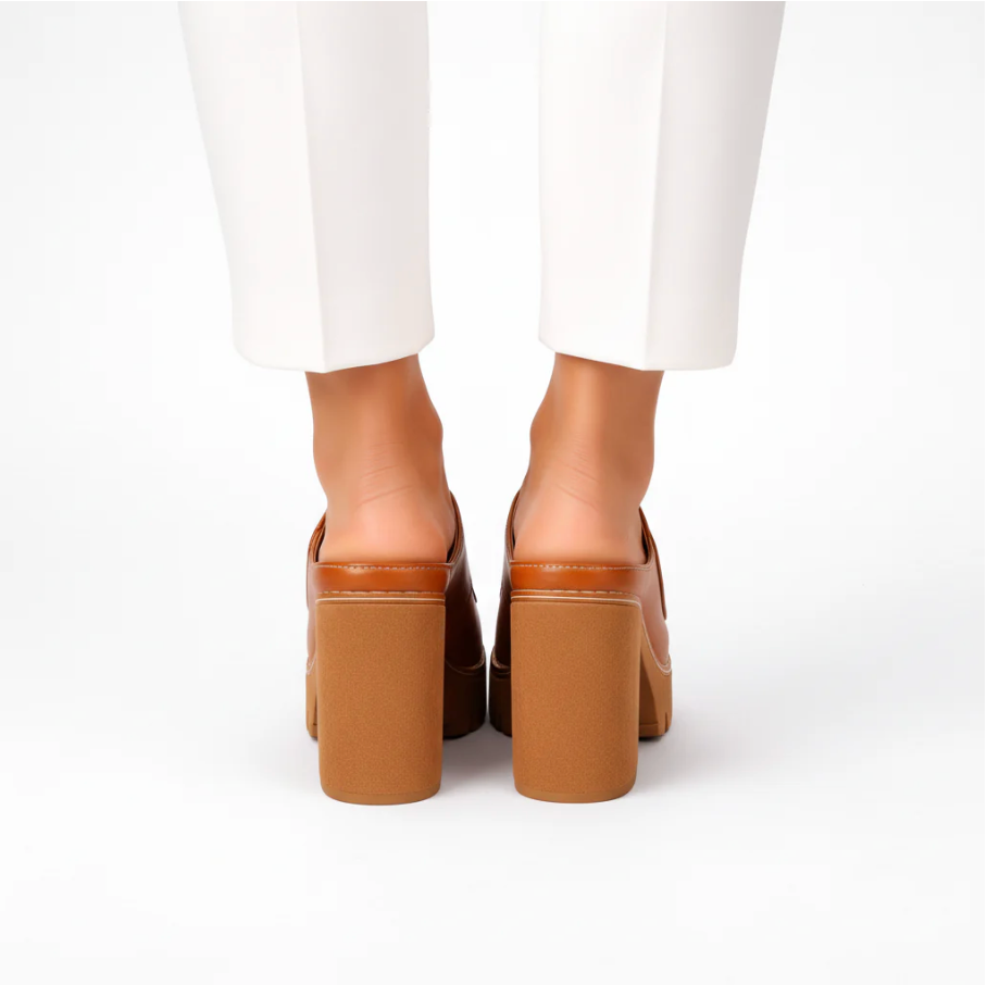 Julie | Sandales Plateforme Élégantes à Talon Épais