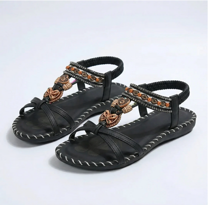 Evelyne | Sandales Style Ibiza Alliant Confort et Élégance
