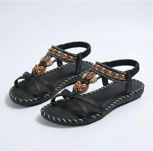 Evelyne | Sandales Style Ibiza Alliant Confort et Élégance